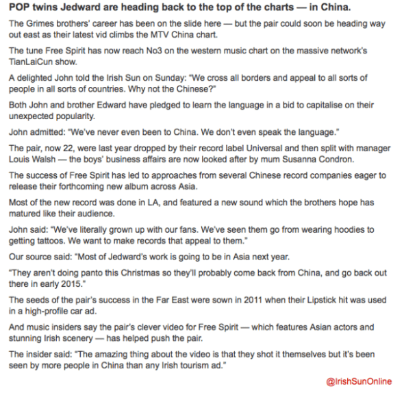 Irish Sun 3:8:2014 2