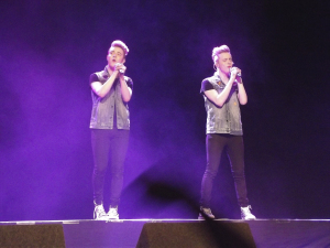John and Edward at Olympia